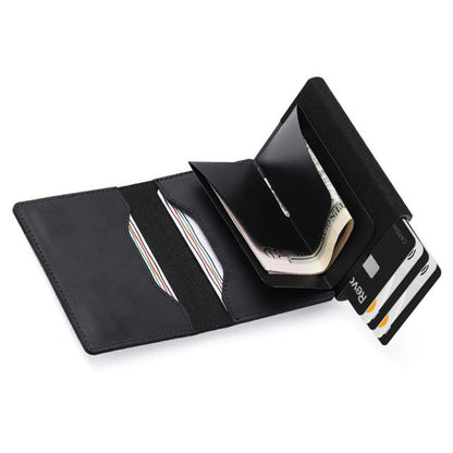 Air Tag Leather Card Holder